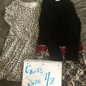 Girls size 7/8 dresses